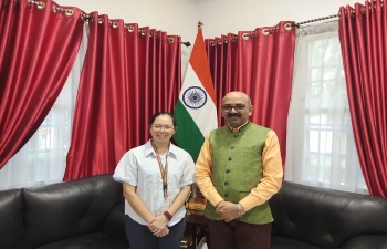 CG Met with Ms. Mariana Sin, a yoga teacher from Kamalini Yoga Studio