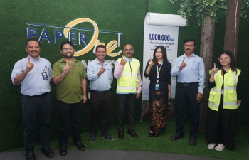 Consul General of India in Medan, was invited to visit PT. Riau Andalan Pulp & Paper in Pangkalan Kerinci, Riau Province 05 August, 2024