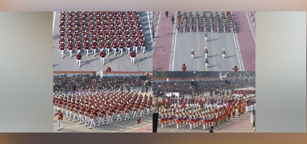 The Indonesian National Armed Forces (TNI) Marching Contingent during the 76th Republic Day of India Parade at Kartavya Path - 26 January, 2025